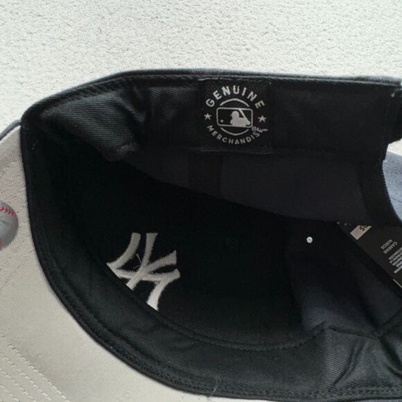 New York Yankees Hat Cap Strap Back Blue 47 Brand Kids Baseball Adjustable Logo - Picture 8 of 10